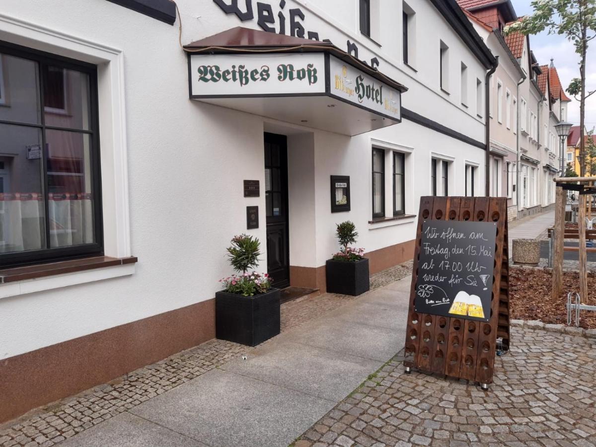 Hotel Weisses Ross Elsterwerda المظهر الخارجي الصورة